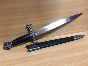 鉄模造刀 西洋短剣 ステンレス鋼 装飾短刀