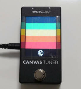 WALRUS AUDIO Canvas Tuner　 多機能で見た目にもこだわった高精度チューナー　 美品