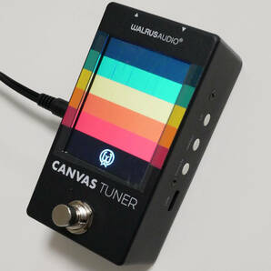 WALRUS AUDIO Canvas Tuner  多機能で見た目にもこだわった高精度チューナー  美品の画像2