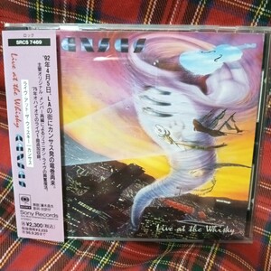 CD　カンサス　ライヴ・アット・ザ・ウイスキー　KANSAS　1992.リユニオン・ライヴ　未使用に近い美品　プログレ