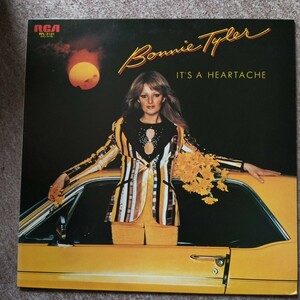 LP レコード BONNIE TYLER　ボニー・タイラー　It's A Heartache　愛は哀しくて 国内盤　未使用に近い美品