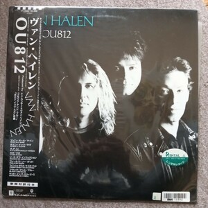 LP レコード 帯付　Van Halen / ヴァン・ヘイレン / OU812　国内盤　美品
