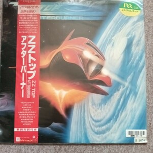 LPレコード　 ZZ TOP /アフターバーナー/ZZトップ /Afterburner 美品 　帯、解説付