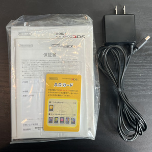 12620-05★任天堂/ニンテンドー new Nintendo3DS LL 本体 RED-001 メタリックブルー ゲームソフト モンスターハンター4G★の画像9