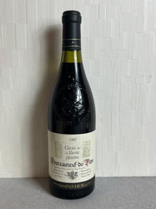 12631-04★未開栓★chateauneuf de pape/シャトーヌフ デュ パプ 13.5% 750ml 赤ワイン 1997年★