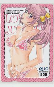 4-P661 Hazuki Kyo Love Junky Kuo Card