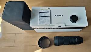 ★★【美品】SIGUMA 150-600mm F5-6.3 DG OS HSM／テレコン TC-1401付属セット《キャノン用》　★★