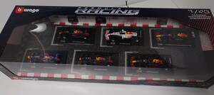 【送料無料】1/43 Burago ブラーゴ レッドブル RedBull FORMULA RACING ダイキャストカー ベッテル リカルド フェルスタッペン ペレス 6台