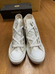 CONVERSE　 コンバース AS LIGHT CLEARLAYER HI オールスター ライト クリアレイヤー HI 31303661 WHITE US9(27.5cm)新品