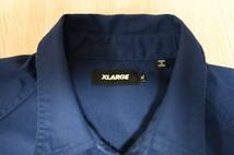 XLARGE LOGO S/S WORK SHIRTワークシャツ 半袖_画像4