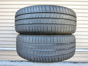 2022年製　★ 215/60R16 ★ 2本セット!! ★ HANKOOK ★ KINERGY EC02　約9.9分山　イボ跡あり　良品タイヤ　215/60/16