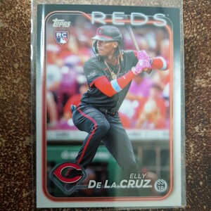 MLB 2024 Topps〈ELLY DE LA CRUZ〉RC ルーキー series1 シンシナティ・レッズ ②