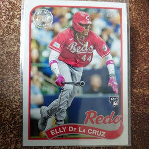 【インサート】MLB 2024 Topps〈ELLY DE LA CRUZ〉RC ルーキー series1 シンシナティ・レッズ 89B-69