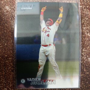 【Chrome】MLB 2023 Topps〈YADIER MOLINA〉STADIUM CLUB クローム セントルイス・カージナルス