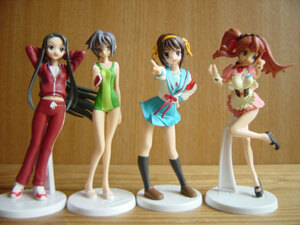 #Fen11DB повторный .HGIF Suzumiya Haruhi no Yuutsu 1 все 4 вид "конский хвост" Ver. другой :*BANDAI Bandai *300 иен =005864_s