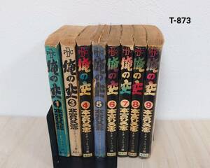 《中古》　プレイボーイコミックス　俺の空　②抜け　８冊　セット売り　本宮ひろ志とチューリップ組　集英社