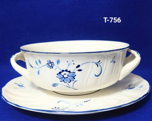 《新品》NIKKO VILLEROY&BOCH ニッコー ビレロイ&ボッホ クリームスープ深皿⑤