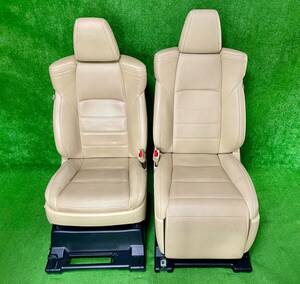  Toyota 30 series Alphard Vellfire AGH30/GGH30/AYH30 executive lounge front seat set beige leather leather 