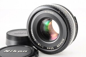 Nikon ニコン Ai-s 50mm F1.8 パンケーキ 単焦点 レンズ AIS NIKKOR ニッコール 1:1.8 一眼レフ フィルム カメラ RK-871S/205