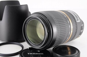 美品 タムロン TAMRON SP 70-300mm F4-5.6 Di VC USD A005 ニコン用 Nikon 望遠 ズーム レンズ 動作品 一眼レフ カメラ RK-740S/608