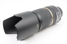 美品 タムロン TAMRON SP 70-300mm F4-5.6 Di VC USD A005 ニコン用 Nikon 望遠 ズーム レンズ 動作品 一眼レフ カメラ RK-740S/608_画像7