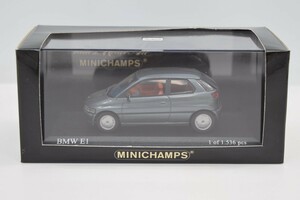 MINICHANPS ミニチャンプス BMW E1 1993 1/43 元箱付 ミスティック グレイ メタリック PMA 車 ミニカー パウルズモデルアート RK-779T/000