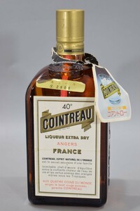 未開栓 古酒 COINTREAU コアントロー LIQUEUR EXTRA DRY エクストラ ドライ リキュール フランス ANGERS FRANCE 700ml 40% RK-460N/501