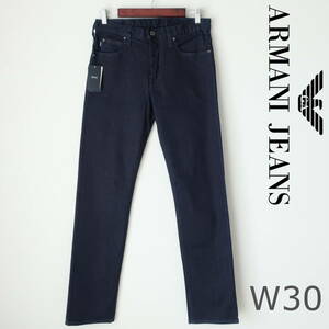 定価3.6万 新品タグ付き アルマーニ ジーンズ ARMANI JEANS インディゴ デニム J21 レギュラー ストレッチ ジーンズ W30 メンズ Mサイズ