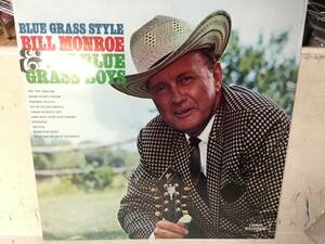 即決　BILL MONROE　CB-200077　ブルーグラスLP盤　