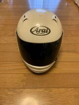 Arai ヘルメット フルフェイスヘルメット 白 プロファイル　59-60cm_画像1