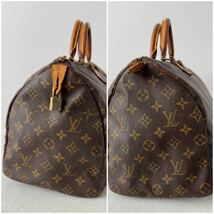 1円〜★LOUIS VUITTON ルイヴィトン モノグラム スピーディ35 M41524 ミニボストン ハンドバッグ レディース ブラウン レザー PVC 茶色 12_画像4