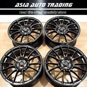 美品 走行少 Weds SPORT SA-72R 軽量ホイール 18インチ 7.5J+45 PCD100-5穴 レクサス CT プリウス カローラ スポーツ ツーリング 86 BRZ 他