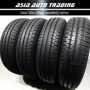 走行極少 ダンロップ エナセーブ EC204 165/70R14 2020年後半製造 4本セット アクア スペイド マーチ 他 札幌市 タイヤ交換OK