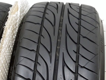 RAYS VOLK TE37 SAGA 7.5J+48 PCD114.3-5穴 ダンロップ LM703 195/40R17 走行極少 2022年後半製造 スイフト スポーツ CR-Z フリード 等_画像7