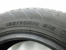 走行極少 ダンロップ エナセーブ EC204 165/70R14 2020年後半製造 4本セット アクア スペイド マーチ 他 札幌市 タイヤ交換OK_画像7