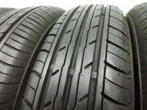 走行極少 ヨコハマ ブルーアース ES ES32 155/80R13 2022年製造 4本セット ヴィッツ パッソ ブーン 他 札幌市 タイヤ交換OK_画像3