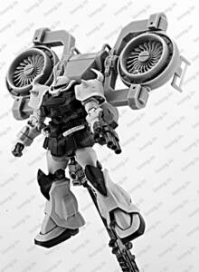 HGUC 1/144 MS-07B-3 グフカスタム 用　Ver.サンダーボルト　カスタムレジンキット