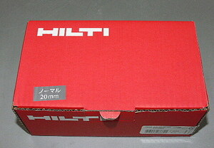 HILTI ヒルティ ガス鋲打ち機用ピン 1000ⅹ X-C 20B3 MX ノーマル20㎜ 1000本 未使用品格安（195）