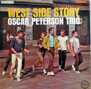 即決 4999円 LP 見本盤 白ラベル プロモ OSCAR PETERSON TRIO オスカー・ピーターソン WEST SIDE STORY ウエスト・サイド・ストーリー