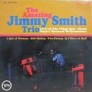 即決 4999円 LP 見本盤 白ラベル プロモ JIMMY SMITH ジミー・スミス LIVE AT THE VILLAGE GATE ヴィリッジ・ゲートのジミー・スミス