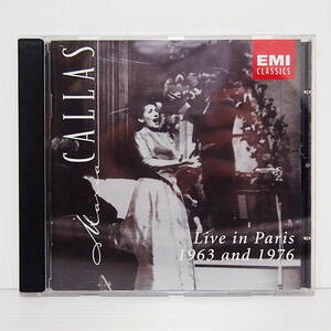 送料無料 即決 1499円 CD 230 輸入盤 マリア・カラス ライヴ・イン・パリ 1963＆1976 Maria Callas