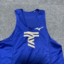 東海大学 陸上部 駅伝部 陸上競技部 刺繍ロゴ ミズノ MIZUNO ユニフォーム タンクトップ Lサイズ_画像2