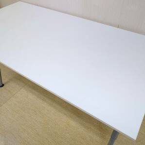 【引き取り可】IKEA イケア GALANT デスク ホワイト■サイズ約１６０ｘ８０ｘ６０～９０ｃｍ（高さ調節可能）■PCテーブル 学習机の画像4