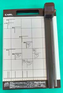 ■CARL　ペーパーカッター　DISK CUTTER DC-200N■ディスク　カッター　スライドカッター　事務用品　カール　A4　B5　A5　B6　対応■