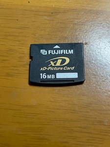  Fuji hi.rumXD card 16MB used 