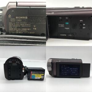 SONY ソニー HANDYCAM ハンディカム HDR-CX370V デジタル ビデオ カメラ フルハイビジョン 64GB内蔵 バッテリー・充電器 動作確認済 現状品の画像10