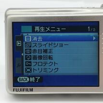 FUJIFILM FinePix F70 EXR 富士フィルム ファインピクス シルバー デジカメ デジタル カメラ 充電器・バッテリー付属 動作確認済_画像6