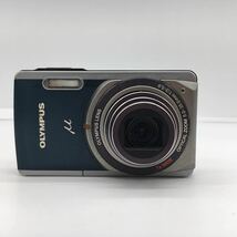 オリンパス OLYMPUS μ-7020 DIGITAL CAMERA ミュー ダークグレー コンパクト デジタル カメラ バッテリー付 液晶難有り 動作確認済 現状品_画像3