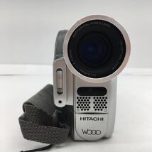 HITACHI 日立 Wooo DZ-GX3200 シルバー DVD デジタル ビデオ カメラ バッテリー・充電器・説明書付属 動作確認済 現状品_画像5