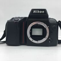 Nikon ニコン F70 ボディ SIGMA ZOOM 28-80mm 1:3.5-5.6 MACRO Φ55 シグマ レンズ LENS 一眼レフ フィルム カメラ 通電確認済み 現状品_画像7